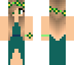 green girl