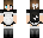 maid outfit zebra
