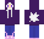 purple hoodie