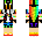 rainbow ninja girl version