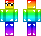 rainbow skin