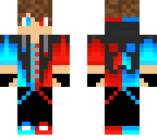 red and blue kid