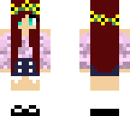 red spring girl
