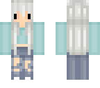 twin chibi girl