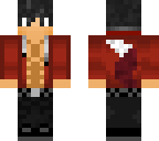 aaron as a red where wolf