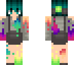 aqua paint girl