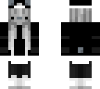 black and white
