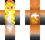 blonde girl fox