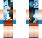 blue cake girl