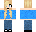 blue girl