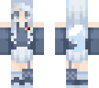 blue werewolf girl