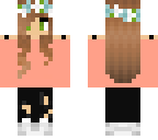 coral flower crown