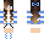 cute blue girl