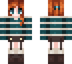 girl in striped shirt