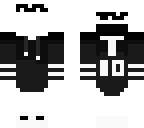 girl team 10 black jacket template