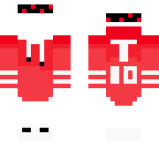 girl team 10 red jacket template
