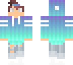 hot ombre blue boy