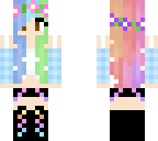 rainbow girl
