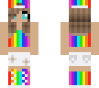 rainbow girl