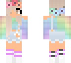 rainbow girl