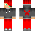 red casual dude