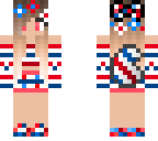 4th of july wolf girl