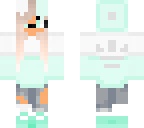 blue bunny girl