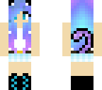 blue cat girl
