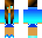 blue dj girl