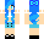 blue girl