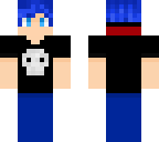 blue hair