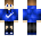 blue nike boy