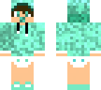 cyan baby boy with hoodie