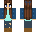 denim jacket girl