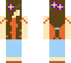flower crown in purple