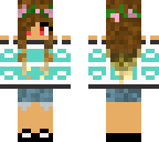 flower wolf girl edit
