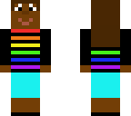 rainbow top girl