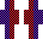 red and blue checkers overlay