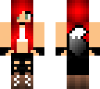 red haired wolf