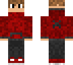 red hoodie boy