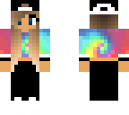 tie-dye girl