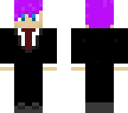 tuxedo dude with purple hair
