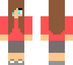 zelf gemaakte skin