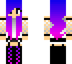 blue and pink