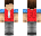 blue and red