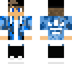 blue nice cool boy