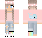 braid whale girl