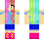 cute rainbow girl