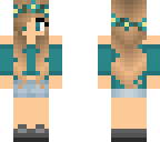 cyan girl