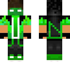 green fire boy masked